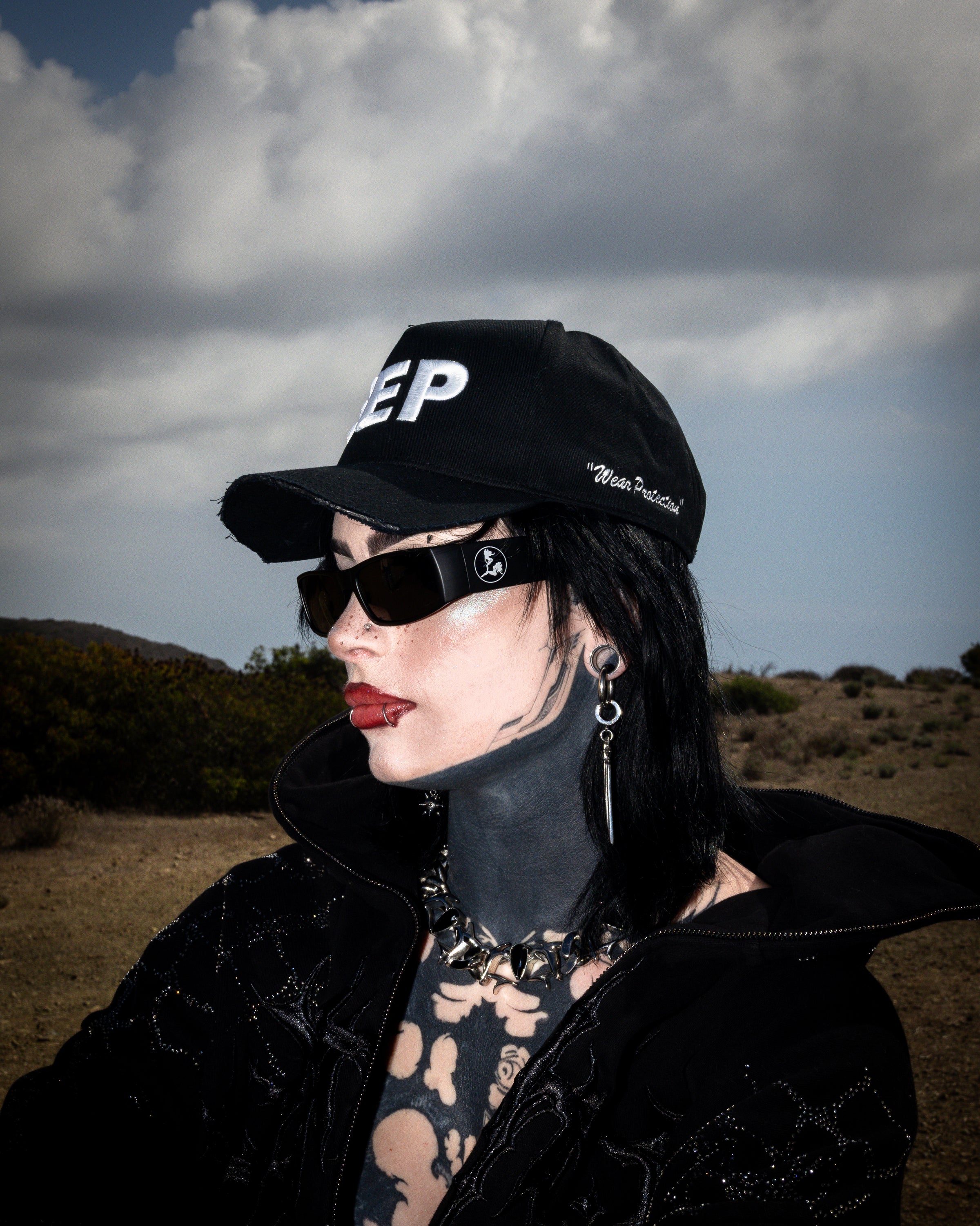 Gnocs polarized sunglasses worn on location