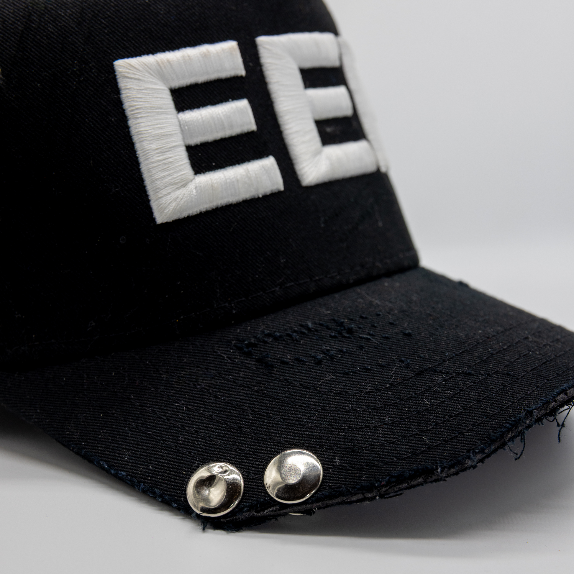 Distressed Black EEP Hat