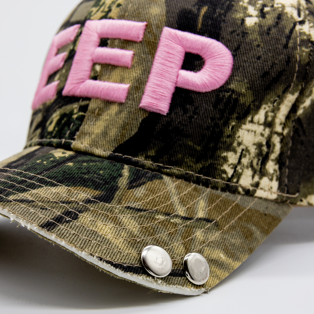Distressed Camo EEP Hat