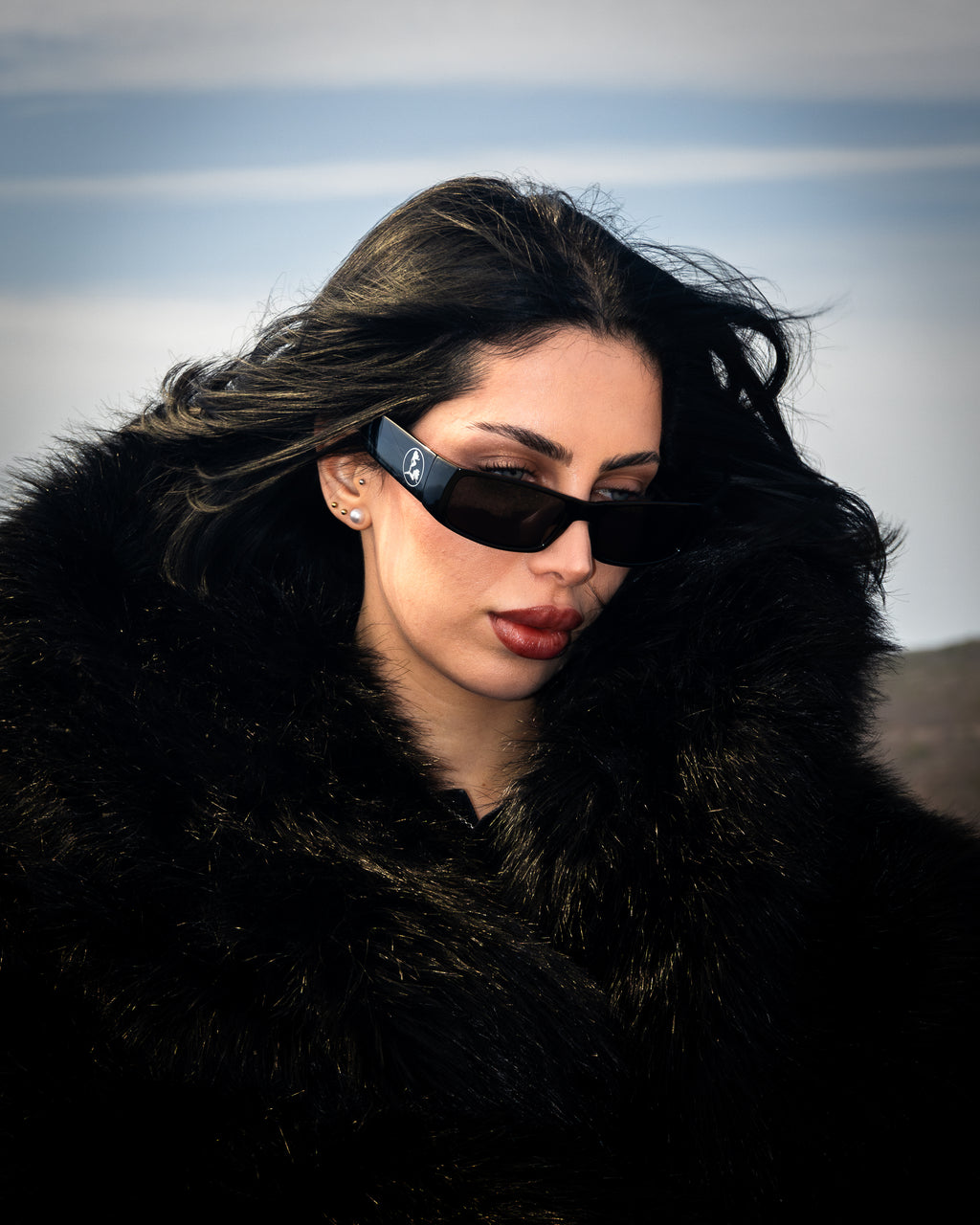 Gnocs Sunglasses Glossy Black