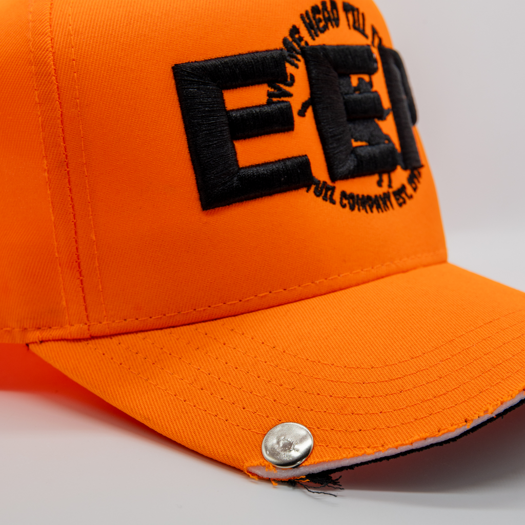 Distressed Orange EEP Hat